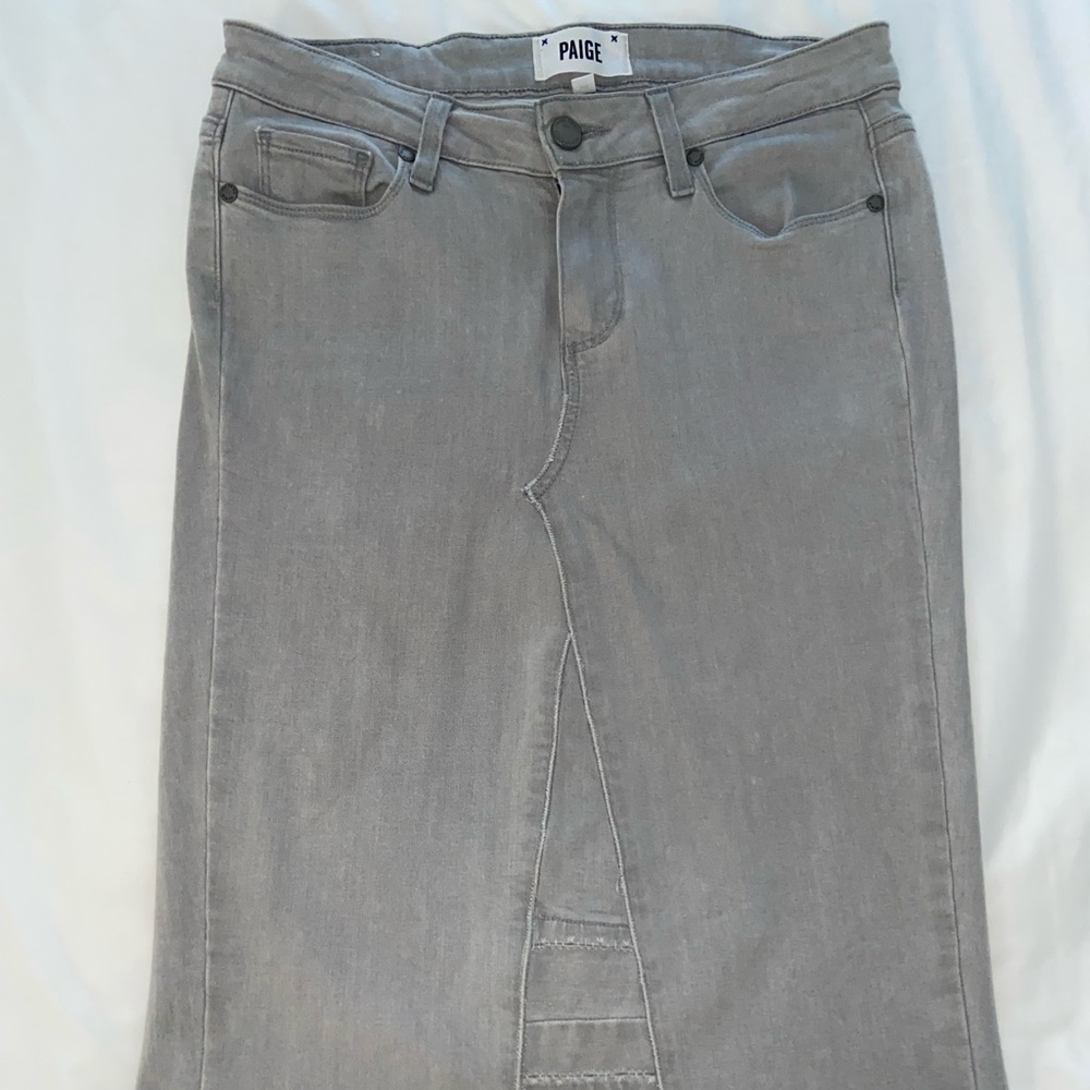 Paige midi denim skirt